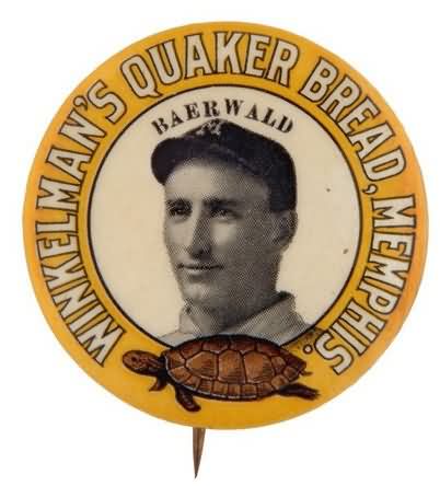 1909 Winkelman's Quaker Bread Pin Baerwald